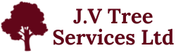 J V Tree Services Ltd logo - professional tree surgeon and arborist offering expert tree services in Crowborough, East Sussex.